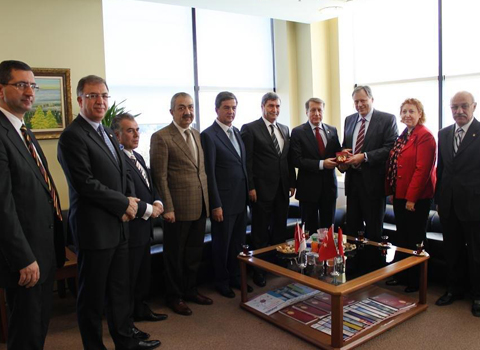 İstanbul-İsviçre Başkonsolosu ile Bursa Sanayi Odası Ziyareti